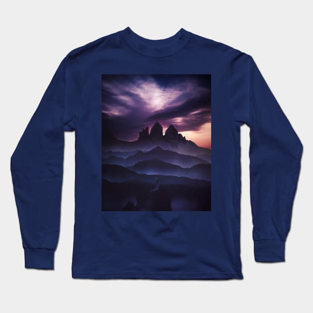 Adventurer Long Sleeve T-Shirt by m1a1visuals